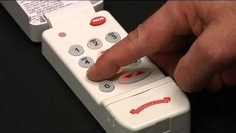 How to Program a Wireless Keypad to Garage Door Opener | CodeDodger® to Odyssey & Destiny