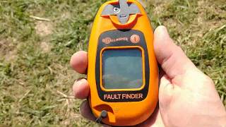 How to use an Electric Fence Fault Finder | Electric Fence Troubleshooting