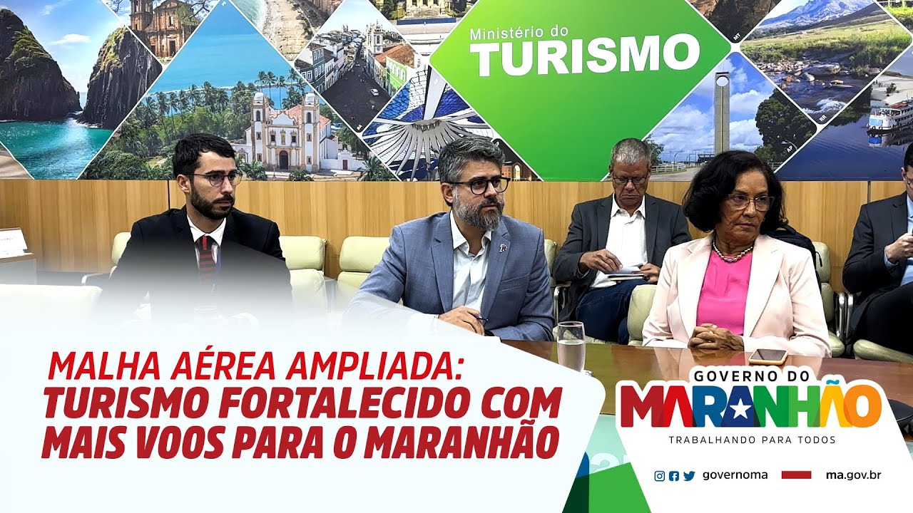 Malha aérea ampliada: turismo fortalecido com mais voos para o Maranhão ...
