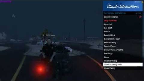 How To Do Scenarios/Animations In Carolina State Roleplay With vMenu | Tutorial