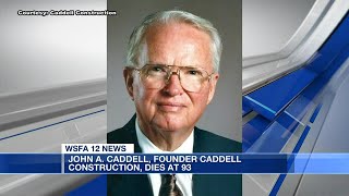 Caddell Construction founder John A. Caddell dies at 93