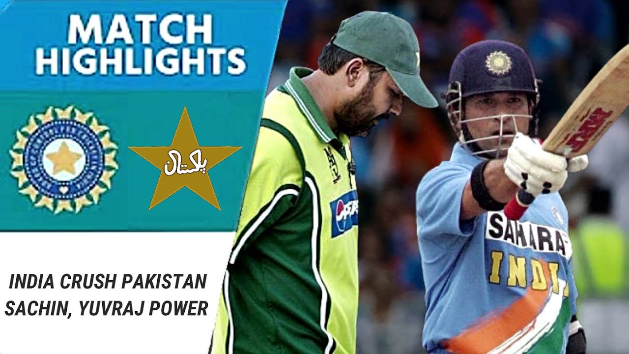 India Crush Pakistan! Sehwag-Tendulkar Power Start, Yuvraj Finishes in Style