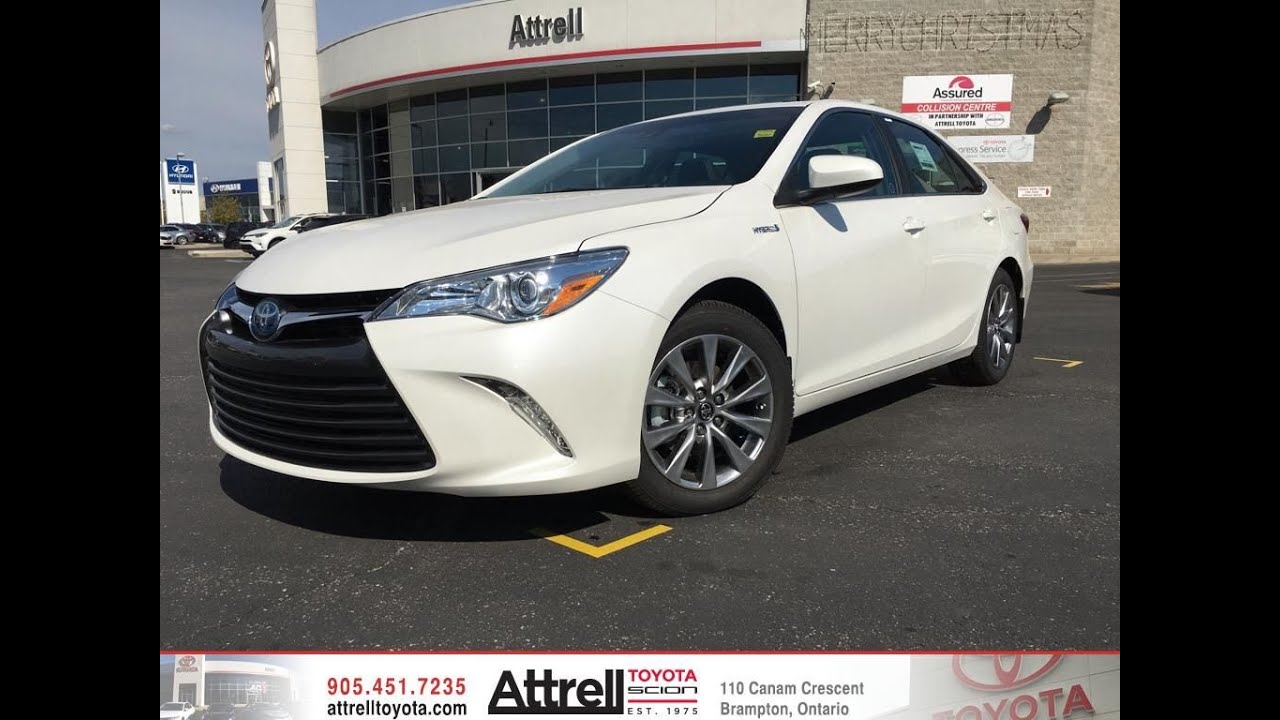 2017 Toyota Camry Hybrid Xle Brampton On Attrell You