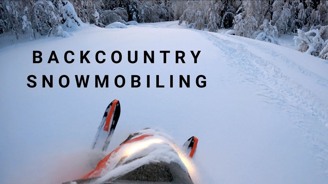Backcountry Snowmobiling - GOPRO HERO9 - Ski-Doo Summit 600 e-tec