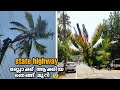 State highway ബ്ലോക്ക്‌ ആക്കിയ തെങ്ങ് മുറി 😨🌴 | kottayam | Village woodpecker