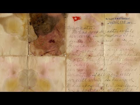 Letter penned a day before Titanic sank sold at UK auction