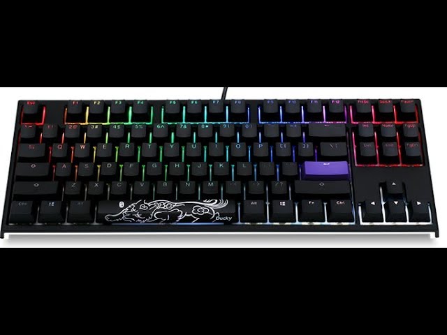 Unboxing My First Ducky Ducky One 2 Rgb Tkl Rgb Led Double Shot Pbt Mechanical Keyboard Youtube