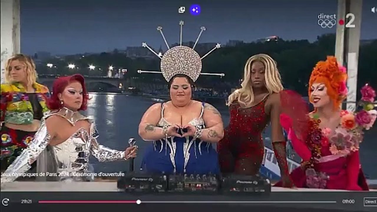 .JO Paris 2024 : « La Cène » indigne ?.UNE HORREUR diabolique qui en ...