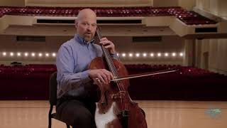 Cello: D Melodic Minor Scale