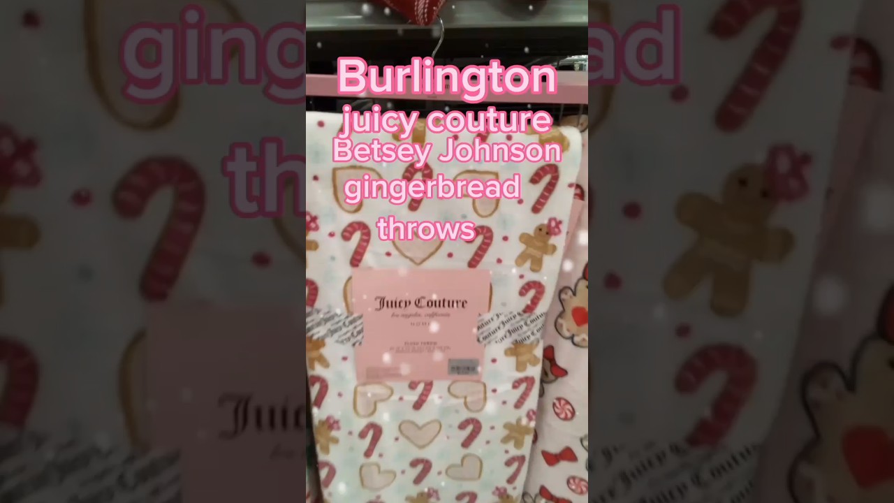 let go#Christmas#🛍️🎄 #Burlington#Betsey Johnson#throws pink and girly 🔥  finds 💯💖 