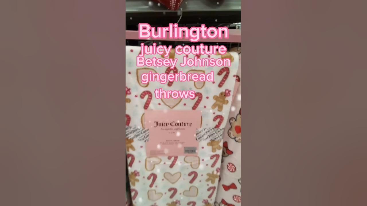 let go#Christmas#🛍️🎄 #Burlington#Betsey Johnson#throws pink and girly 🔥  finds 💯💖 