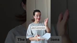 Famous The NYT Connections Editors Pitching Ideas Wealth