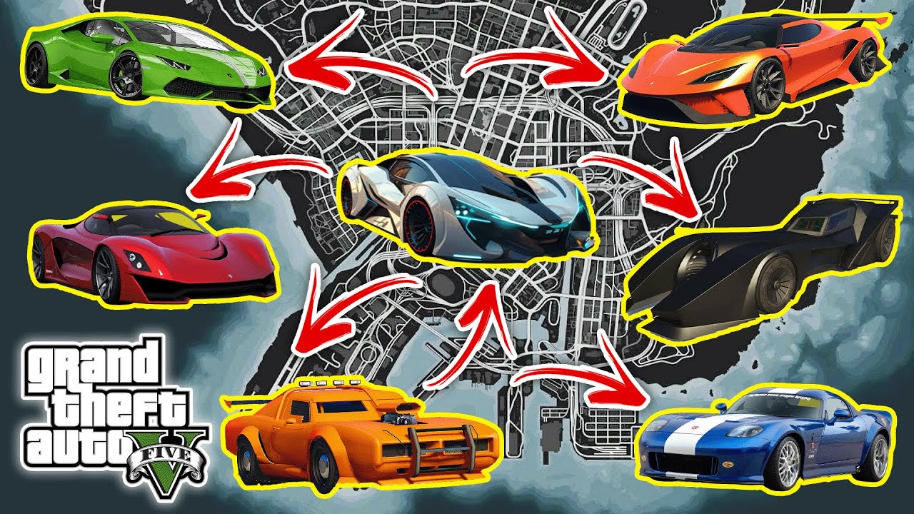GTA 5 All New Story Mode Rare Cars Locations 2026 PS5 PS4 XBOX 