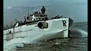 Rare WW2 Footage - German E-Boats - No Music, Pure Sound