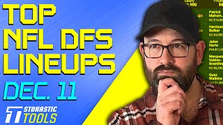 FanDuel NFL DFS Lineups MNF Dolphins-Titans & Packers-Giants Picks | Stokastic Lineup Generator