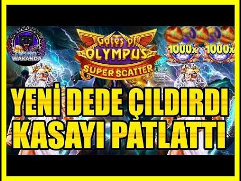 GATES OF OLYMPUS 1000 TÜRKÇE ???? Super Scatter ????SLOT OYUNLARI???? YENİ DEDE ÇILDIRDI !! sweet bonanza