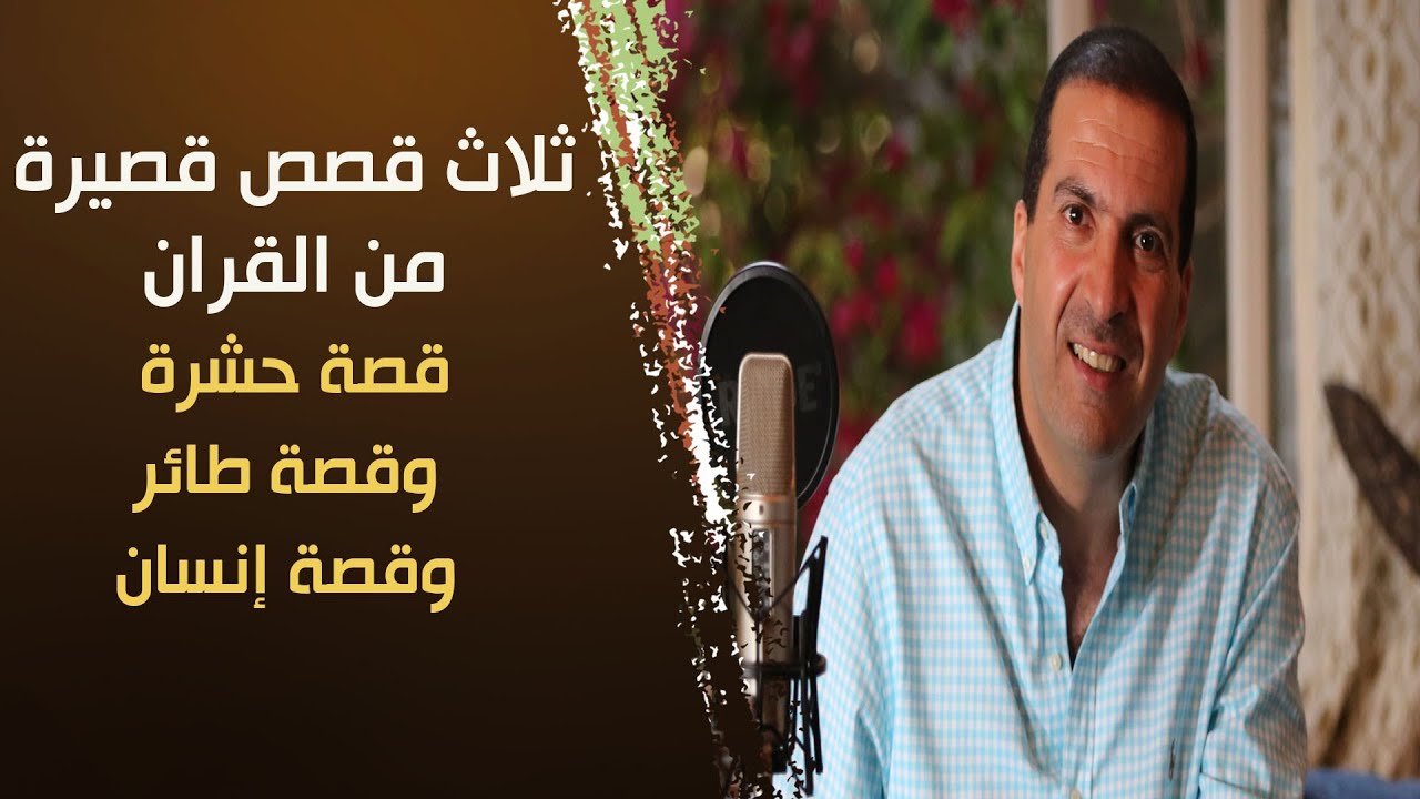 ثلاث قصص قصيرة من القرآن | ضرب الله بهم مثلا لتوصل هذه الرسالة ..؟ .. قصة حشرة وقصة طائر وقصة انسان