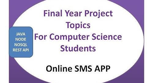 Final Year Project Topics For Computer Science Students | mini project ideas