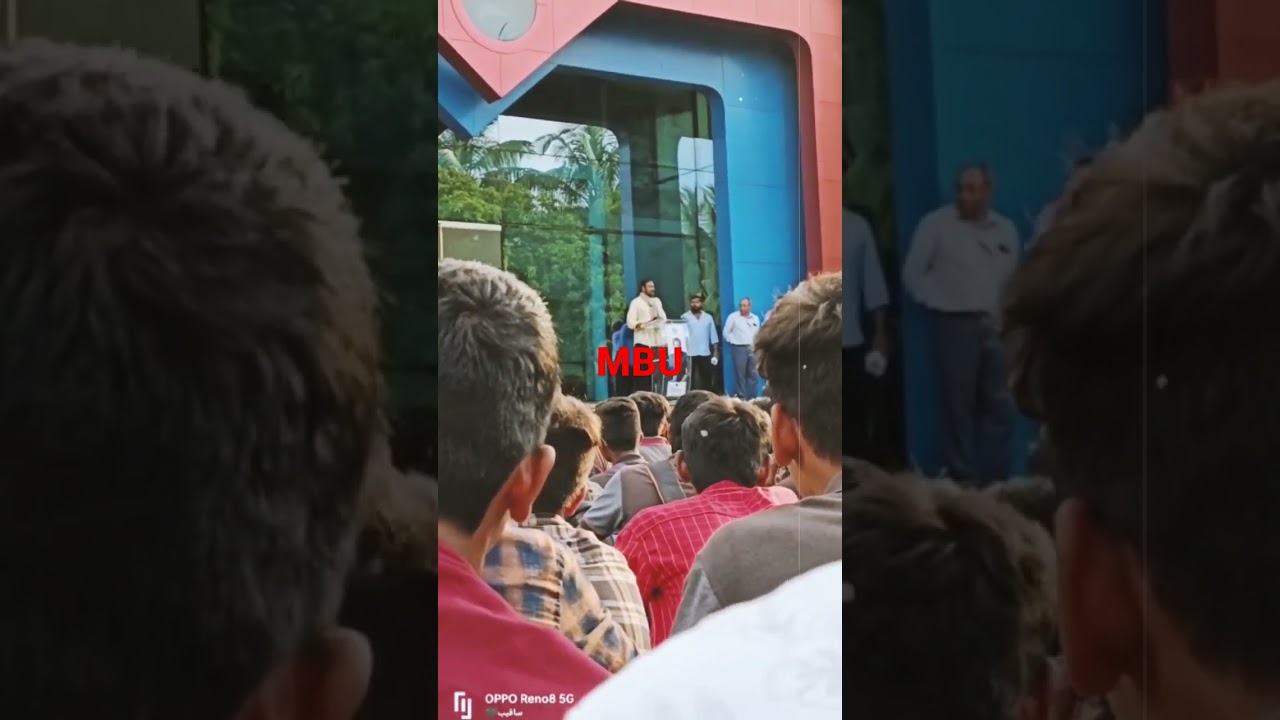 Mohan Babu at MBU university 