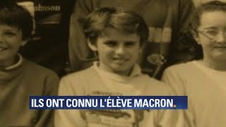 "On savait qu'il n'aurait pas une vie banale." Les anciens camarades de classe de Macron témoignent