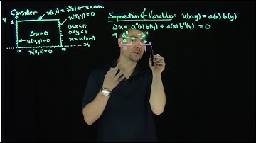 The Dirichlet Problem For the Laplacian on a Rectangle by Separation of Variables
