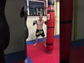 Nick daglish working the bag