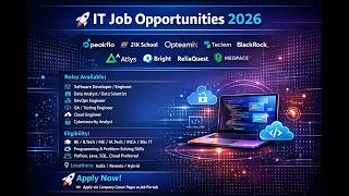 peakflo,21kschool,opteamix,teciem,blackrock,optiver,atlys,bright , reliaquest,medpace,seagate #itjob