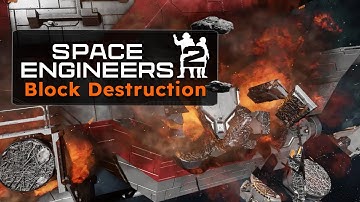 Space Engineers 2 Block Destruction 💥