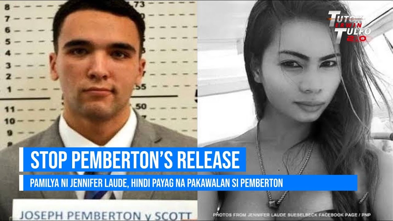 LAUDE FAMILY ASKS COURT TO STOP PEMBERTON RELEASE - YouTube