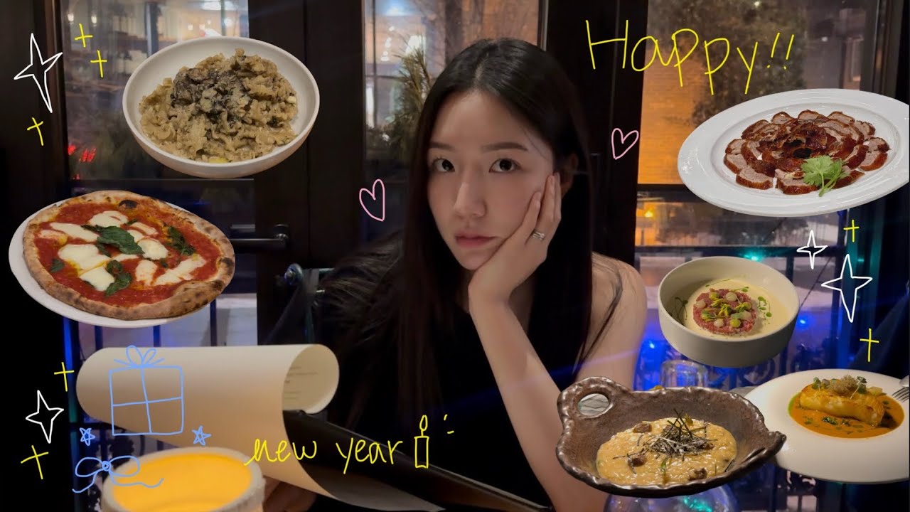 내가 연말에 먹은 것들 | How I spent my year-end ☃️❄️ 