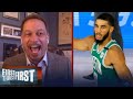 Broussard on Celtics GM 2 win over 76ers, Jayson Tatum's stardom | NBA | FIRST THINGS FIRST