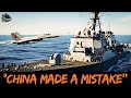 Chinese Fighter Jet got TOO CLOSE to US Navy Destroyer ─ BIG MISTAKE