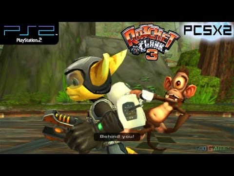 Ratchet & Clank 3 -  PS2 Gameplay SD + FXAA (PCSX2)