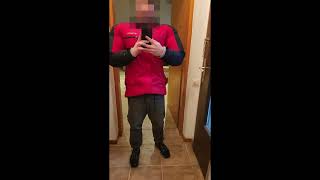 inflatable muscle costume (test 1)