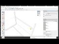 Sketchup 10 dessiner les traverses du meuble