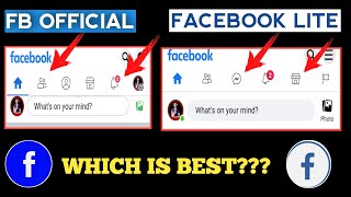 Difference Between Facebook and Facebook Lite | Solve Facebook Problems 2023 screenshot 5