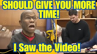 Man BEGS Judge Simpson for MERCY After Probation Violation Caught on Video