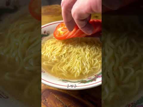 正麺 アレンジ 旨塩味 #shorts