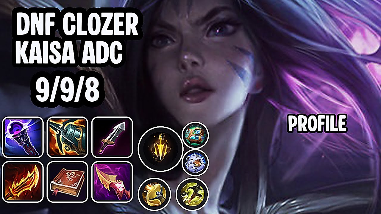 DNF Clozer Kaisa Adc SoloQ Replay 20260129