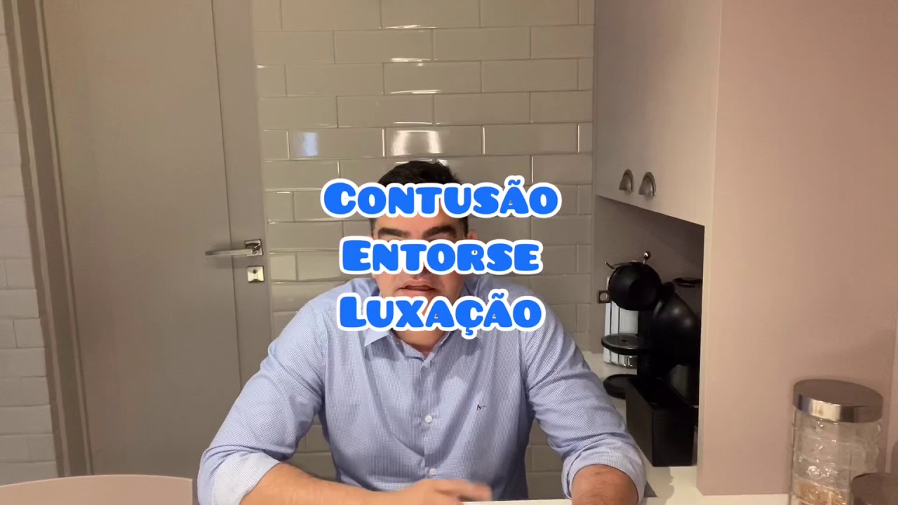 Qual a diferença de entorse , contusão e luxação ?