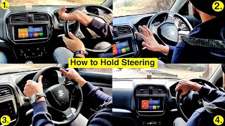 Part-7 | How to Hold Steering Wheel being a Beginner | Practical Driving Lesson | Mechanical Jugadu