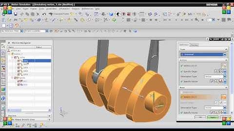 NX Motion Simulation - Crankshaf Piston 2 (Imran )