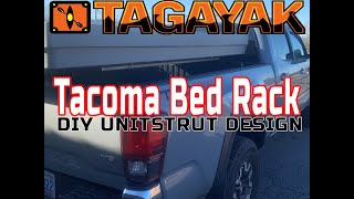 DIY BED RAILS/ ROOFTOP TENT RACK FOR TACOMA