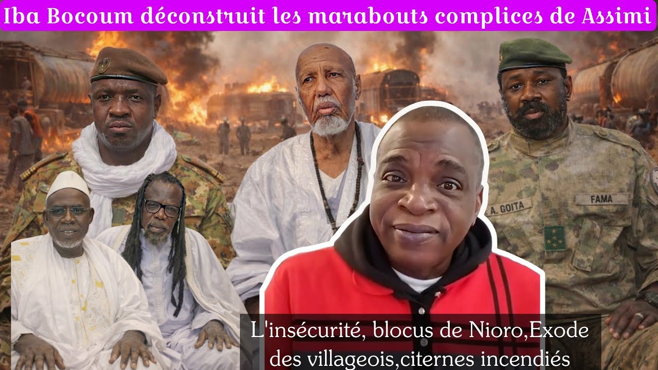 Bouyé Haidara en prison à ciel ouvert à Nioro sous blocus,les marabouts complices de la junte Assimi