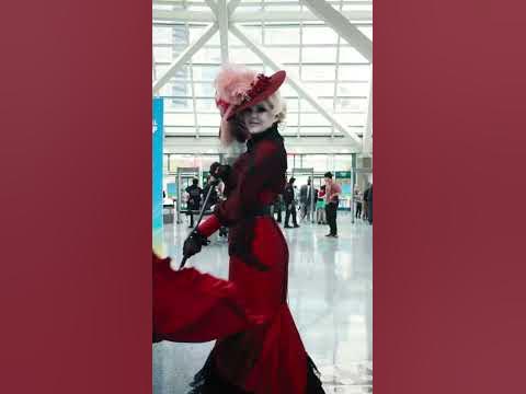 Fun Alastor and Rosie Hazbin Hotel couple cosplay! | #comiccon # ...