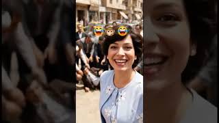 حنفي وهو بيعدي فوزيه الشارع #shorts