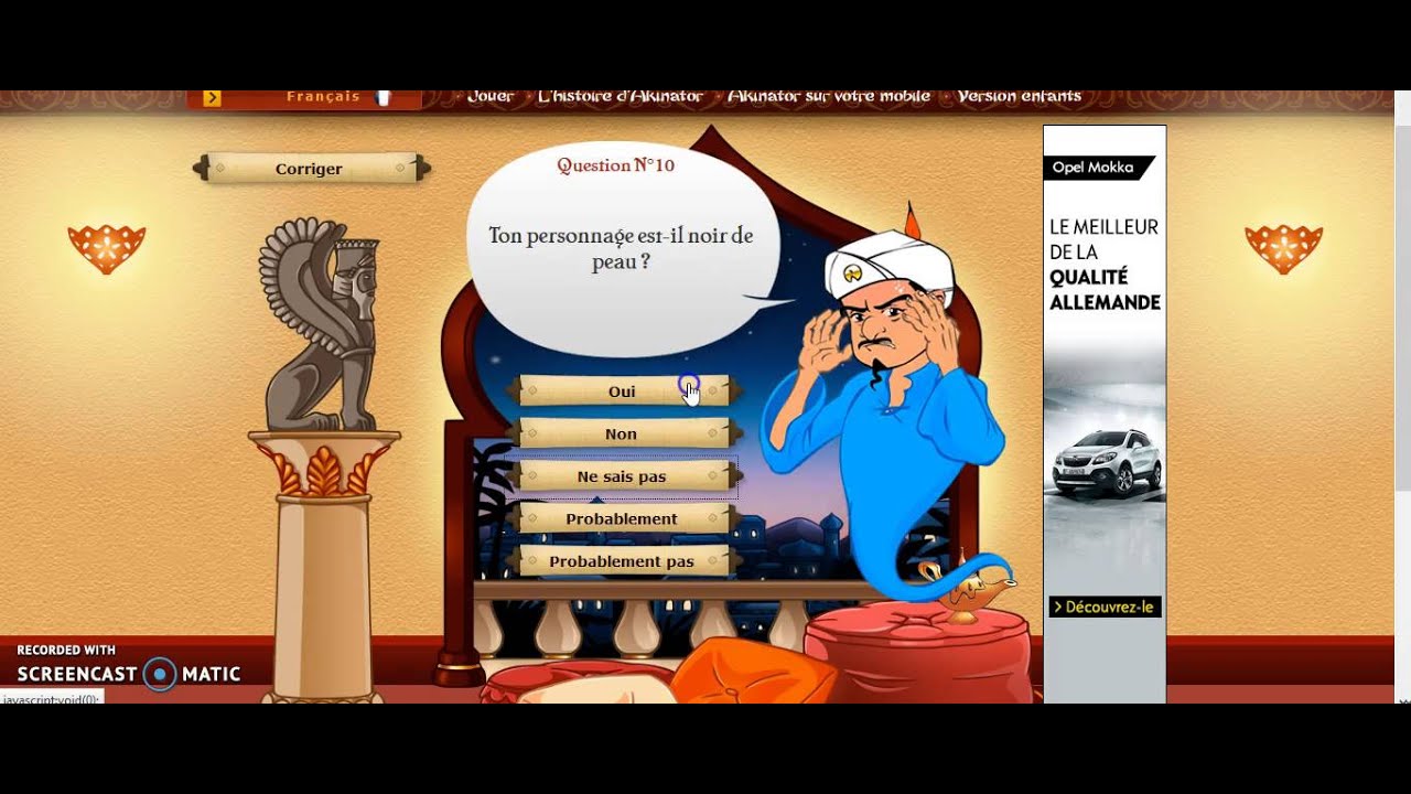 Akinator : Le Génie Du Web
