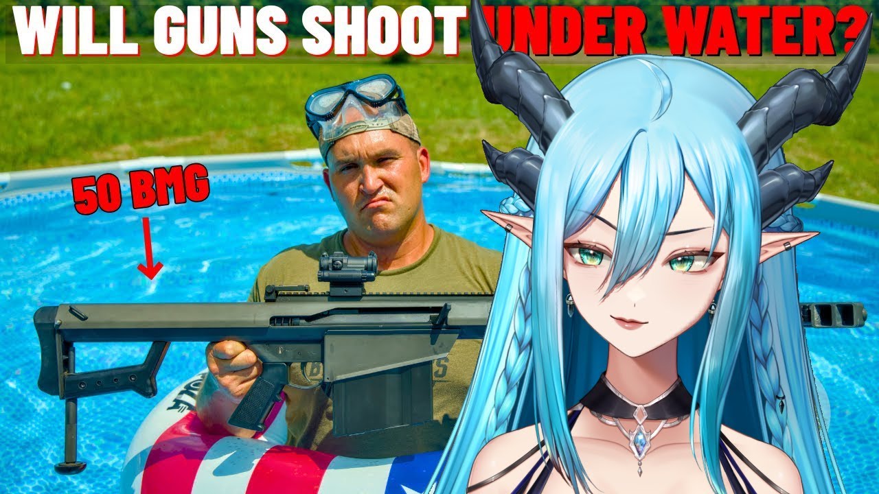 Will Guns Shoot UNDERWATER ??? (Kentucky Ballistics React)