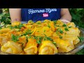 Вкусные Голубцы из тонкого ТЕСТА/Delicious Stuffed cabbage rolls from thin PASTA