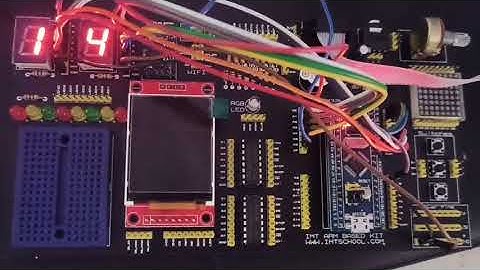 Clock timer using arm cortex m3